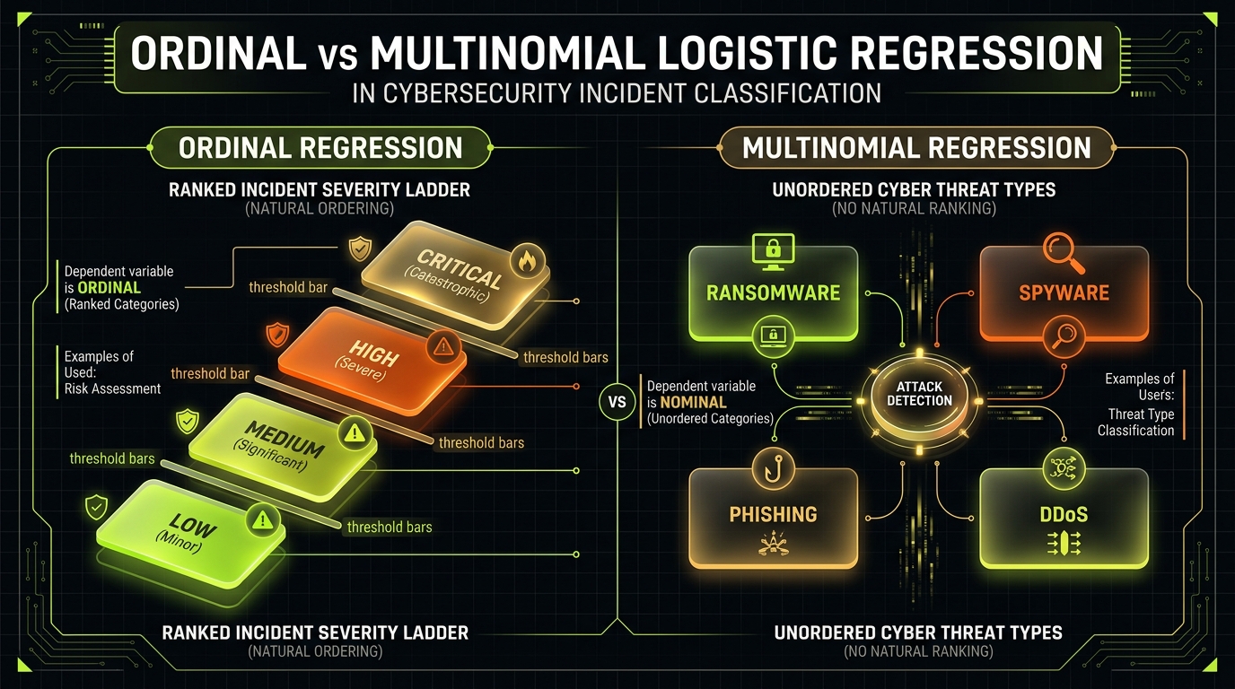 Ordinal vs Multinomial Infographic