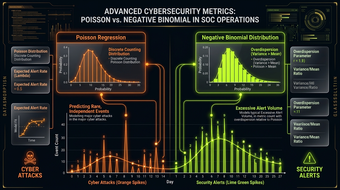 Poisson vs Negative Binomial Infographic